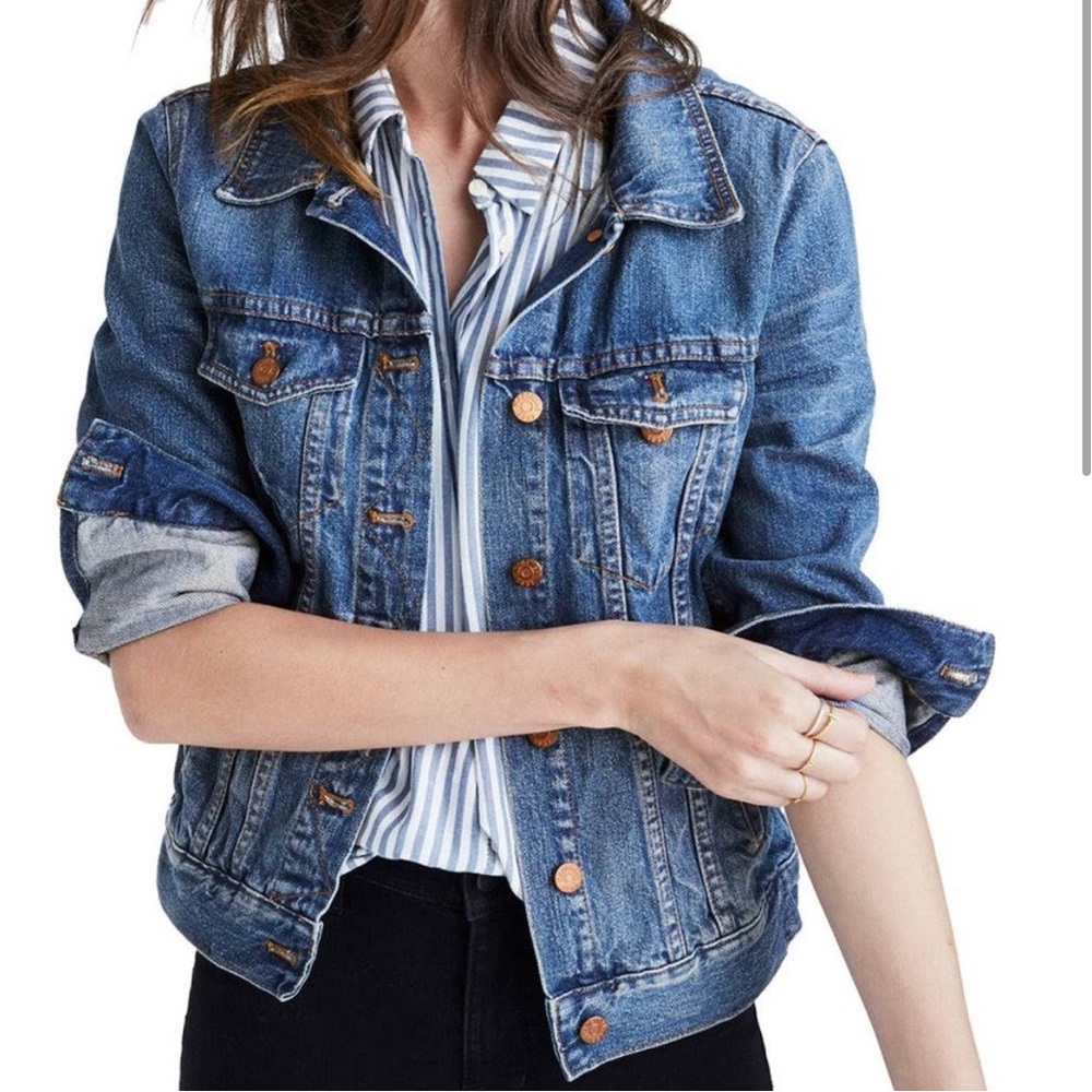 NWOT Madewell Classic Jean Denim Jacket Small